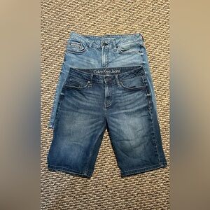 Lot of 2 Calvin Klein Jeans City Shorts Size 6